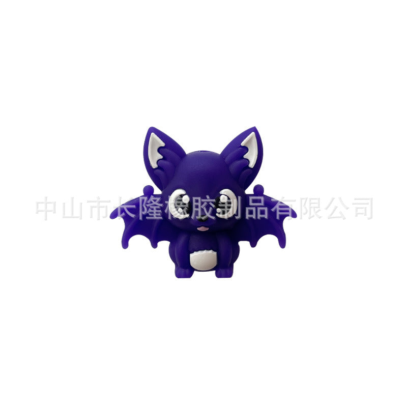 Wholesale 20pcs/pack Food grade  3D silicone beads accessories